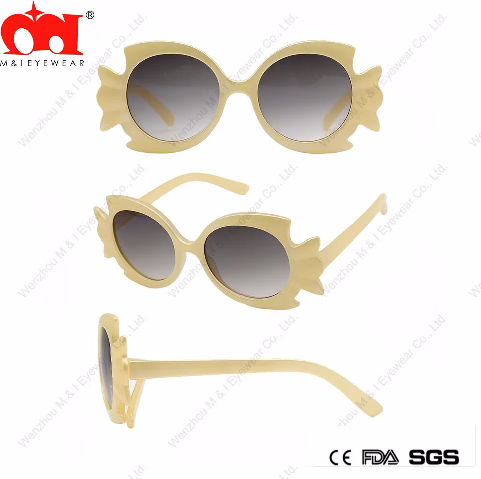 Fish Shape Frame Funny Cute Gft Durable Baby Plastic Kids Sunglasses (LT906133)
