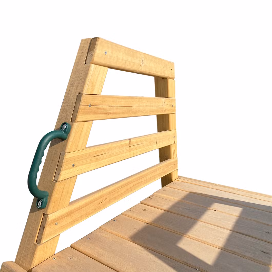 Children Plastic Slide Playsets Wooden Climbing Frame