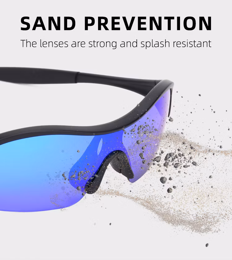 New Outdoor Fashion Trendy OEM ODM Mountain Road Bike Sun Glasses Anti UV Running Sport Sunglasses for Youth