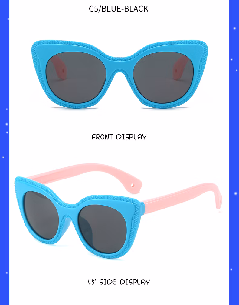 Hot Sale Cheap PC Kids Sunglasses Custom Glasses Children Fashion Sunglasses for Kids