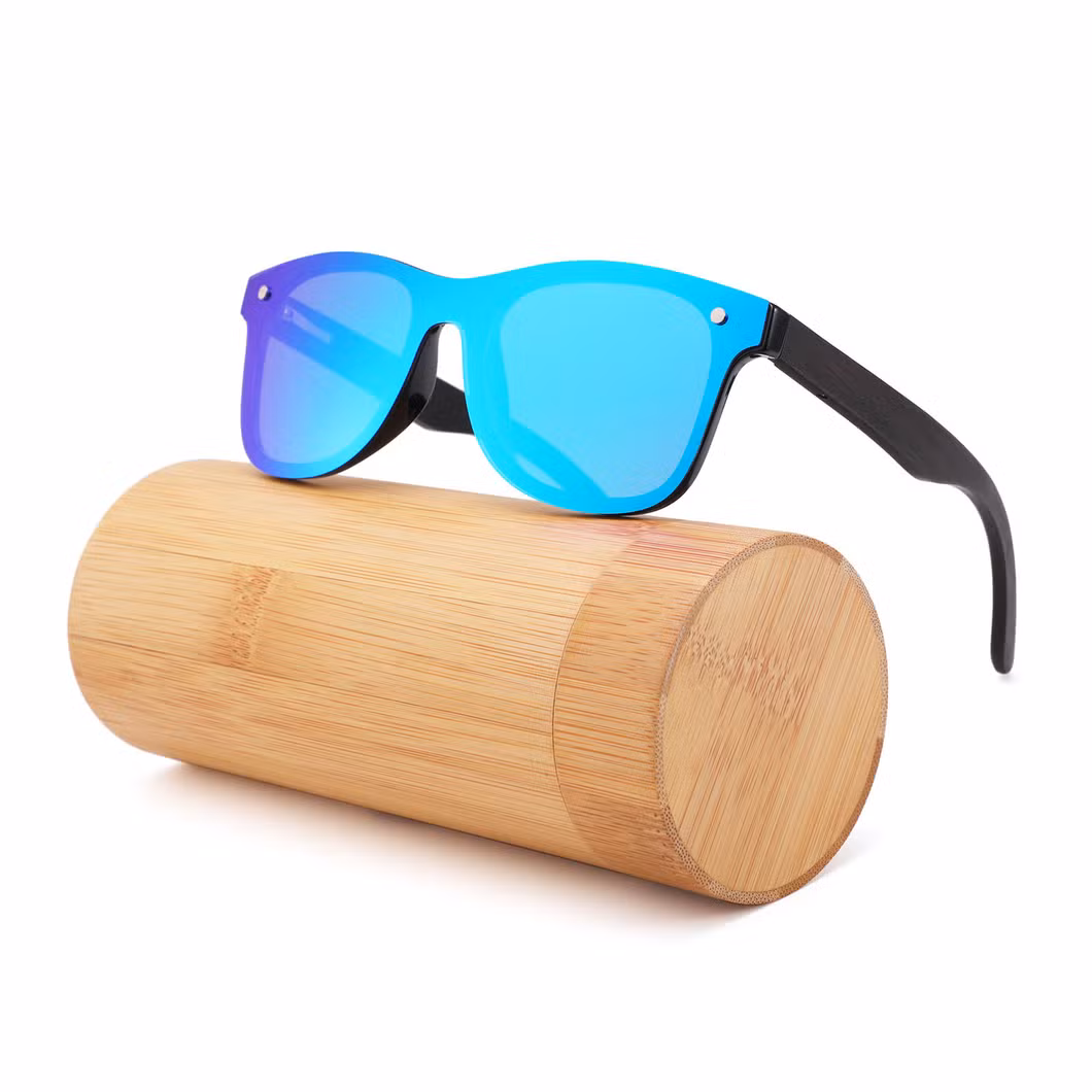 Fashion UV400 Wooden Sunglasses Kids Custom Wooden Polarized Bamboo Sunglasses