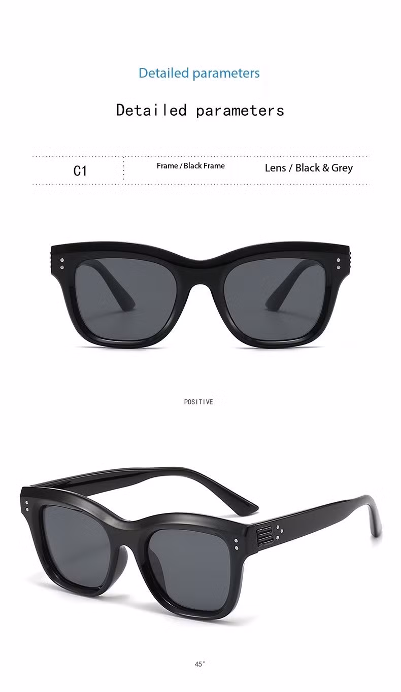 High Quality Soft Touch Tpee Material Square Kids Sunglasses with Polarized UV400 CE FDA