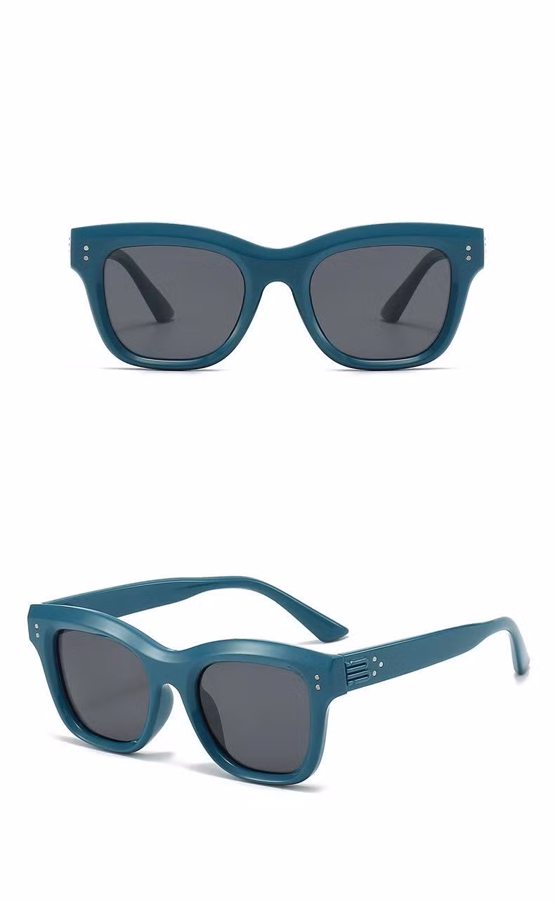 High Quality Soft Touch Tpee Material Square Kids Sunglasses with Polarized UV400 CE FDA