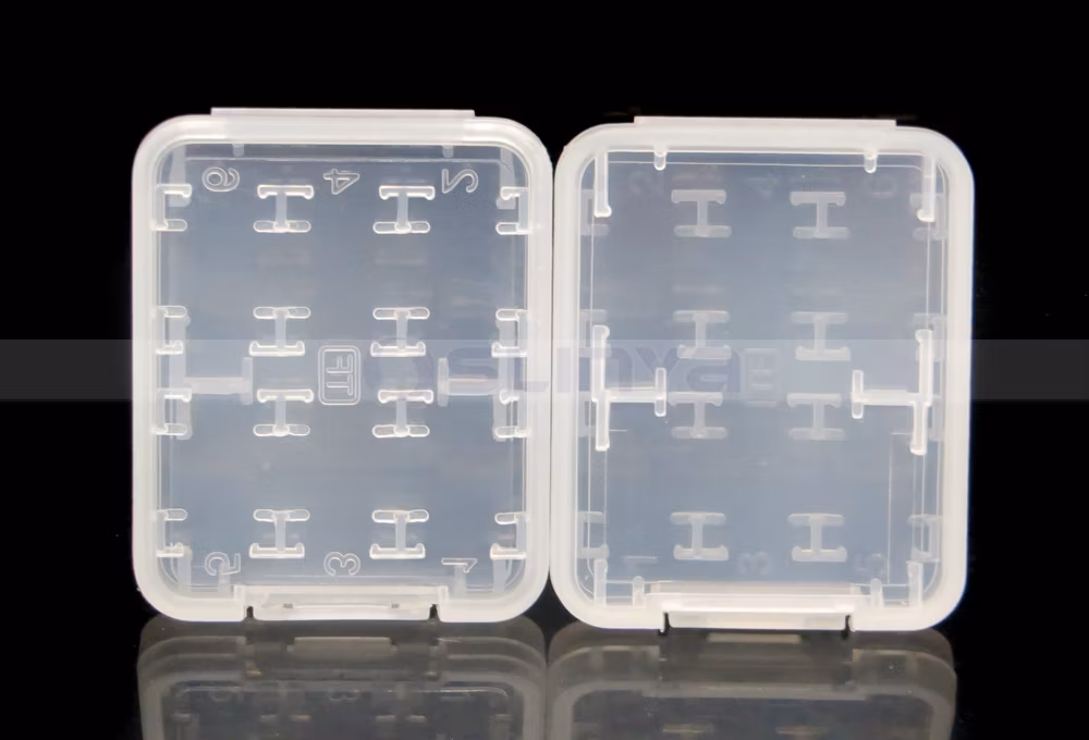 8 in 1 for 6PCS of Micro SD Card + 1 SD Card and 1 Memory Ticket PRO Dro Plastic Micro for SD SDHC TF Ms Memory Card Storage Case Box Protector Holder