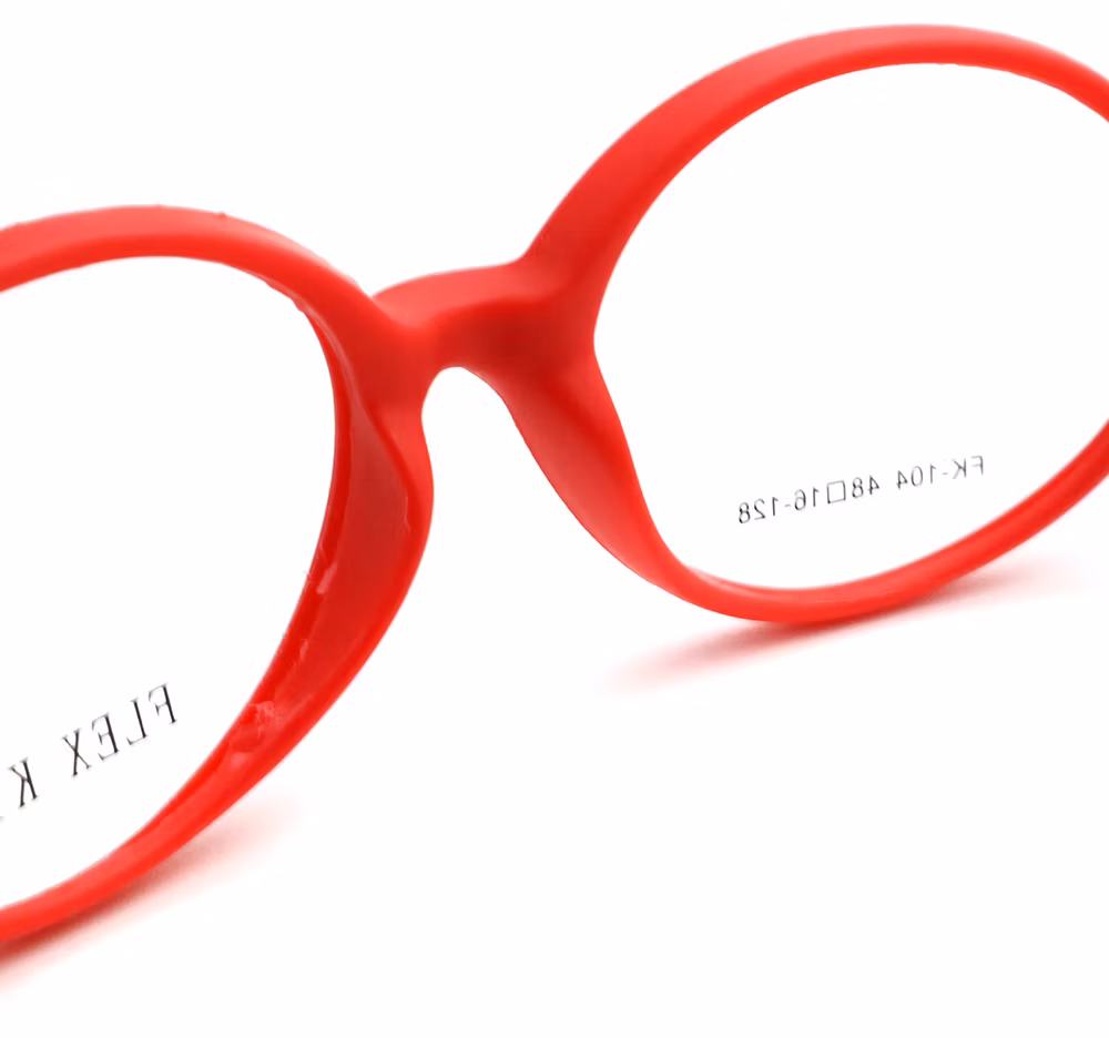 Ultra Light Weight Rectangle Shape Prescription Glasses Frame for Kids