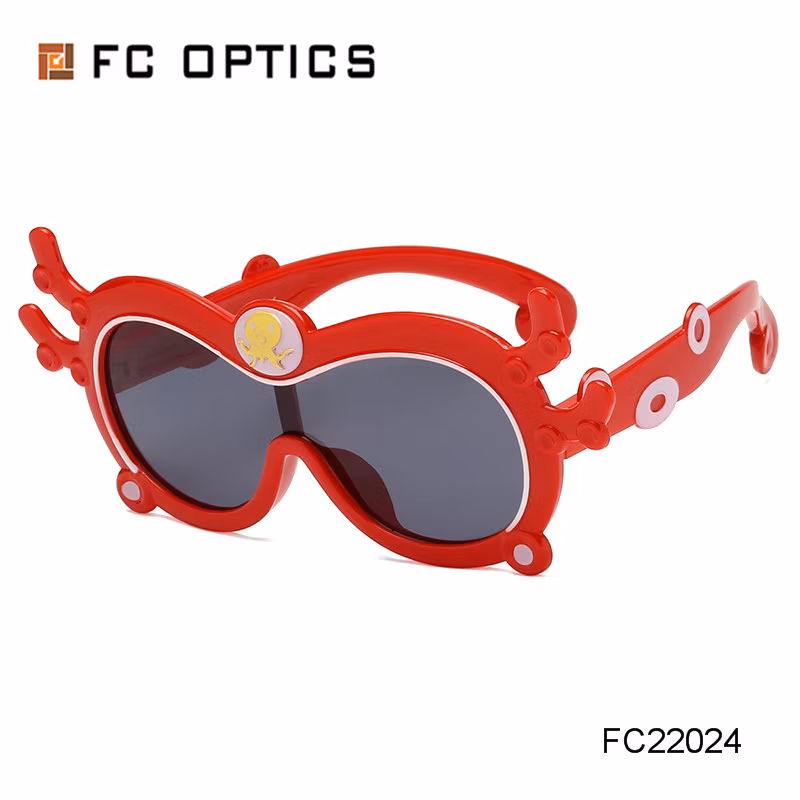 2020 Hot Sale Cute Animal Design Tpee Children Polarized Sunglasses