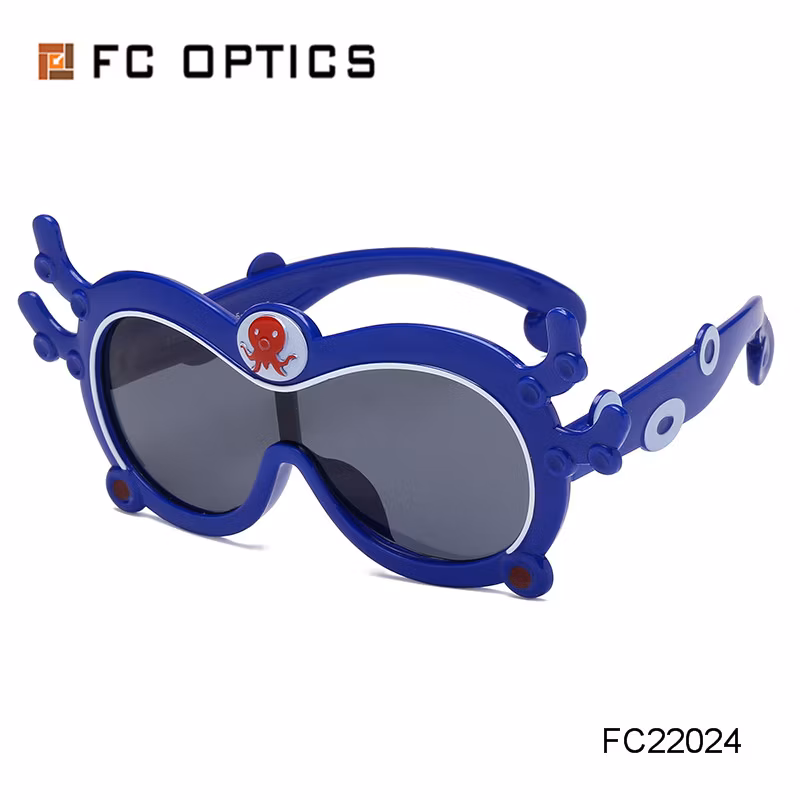 2020 Hot Sale Cute Animal Design Tpee Children Polarized Sunglasses