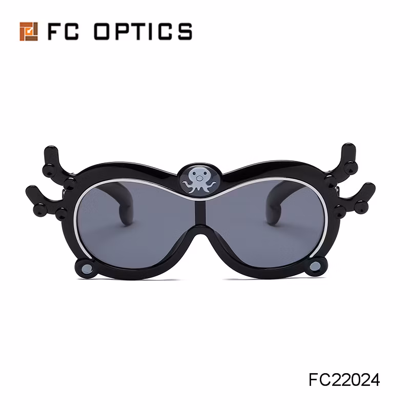 2020 Hot Sale Cute Animal Design Tpee Children Polarized Sunglasses