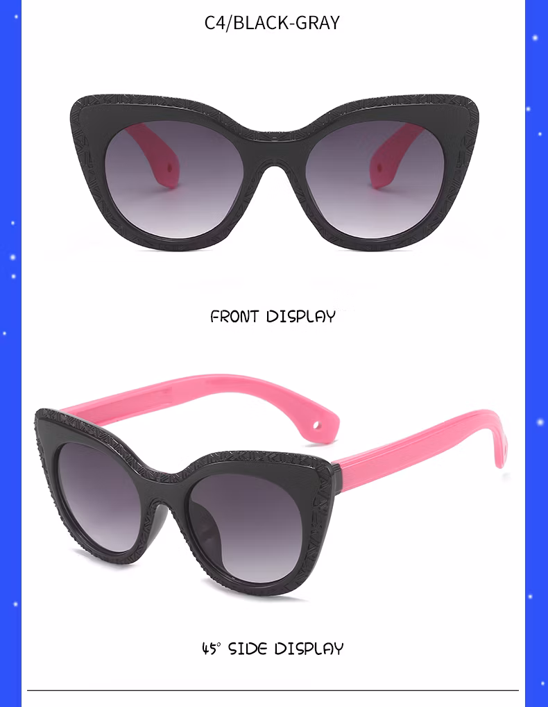 Hot Sale Cheap PC Kids Sunglasses Custom Glasses Children Fashion Sunglasses for Kids