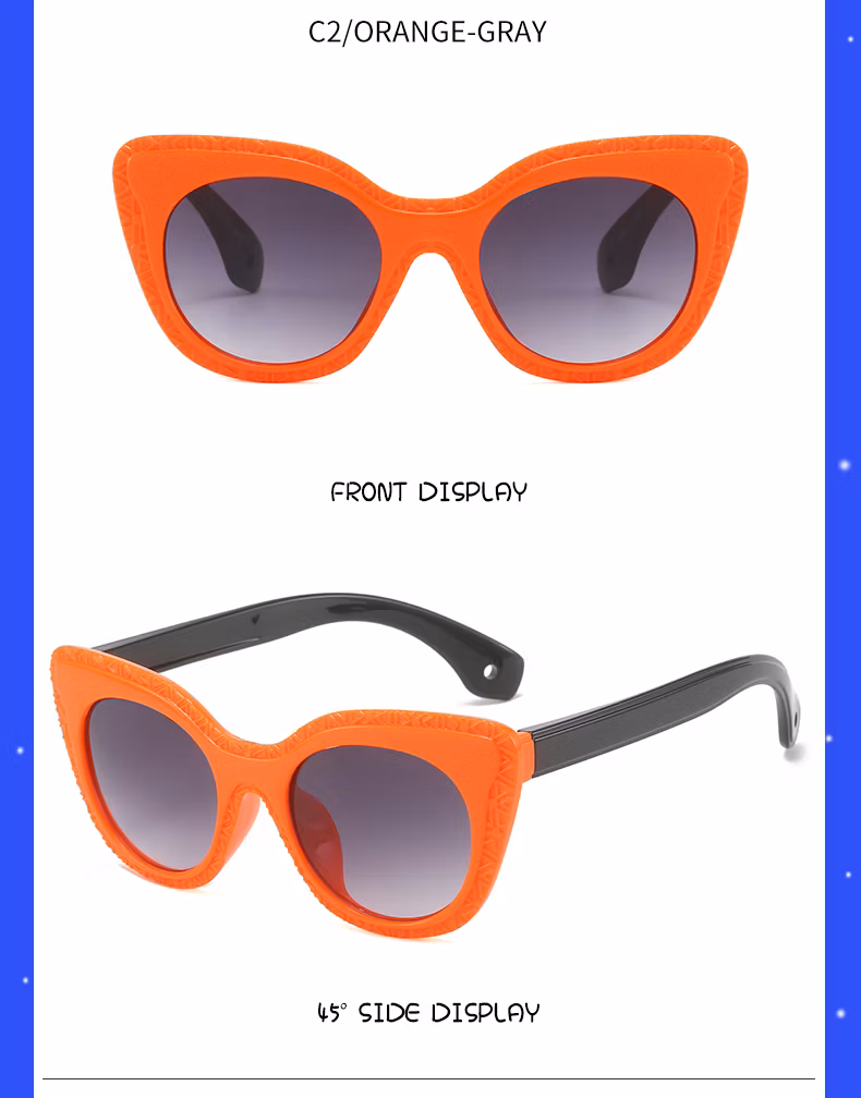 Hot Sale Cheap PC Kids Sunglasses Custom Glasses Children Fashion Sunglasses for Kids