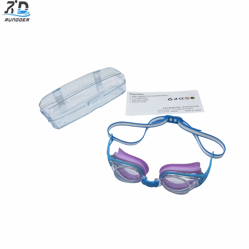 Rd5001 New Kids Waterproof Training Swimming Goggles High Clear View Swim Glasses for Children