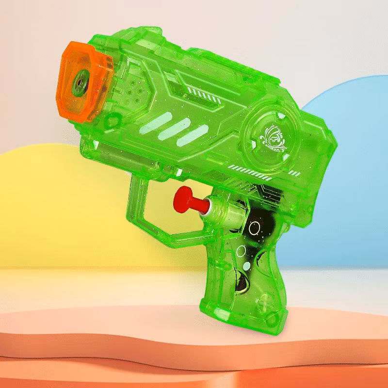 2024 High Quality Kids Outdoor Shooting Game Toys 2 Style Colorful Plastic Mini Summer Beach Water Gun Toys for Children Gift
