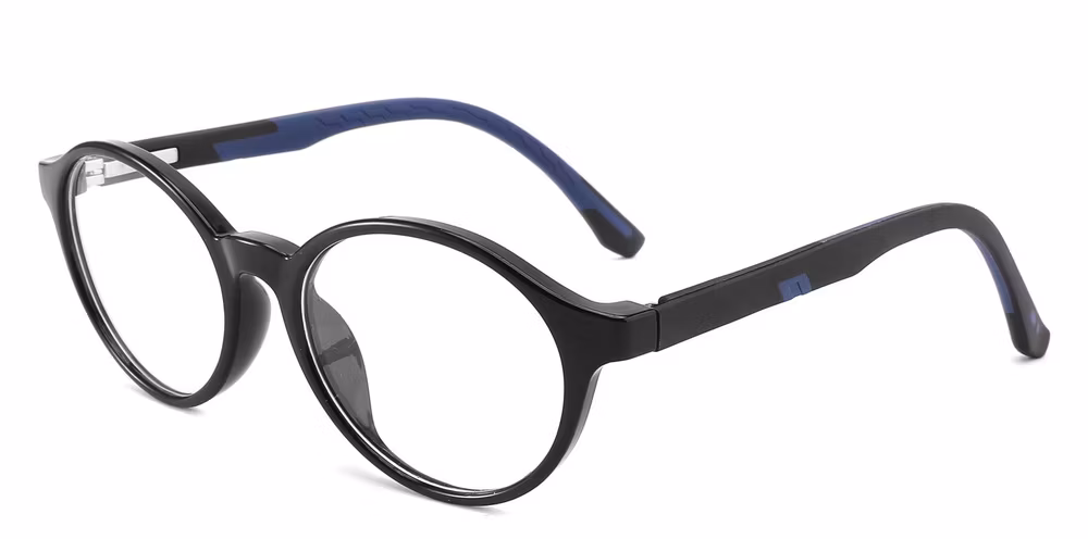 Flexible Tr90 Kids Anti Blue Light Blocking Computer Glasses Optical Frames Eyeglasses