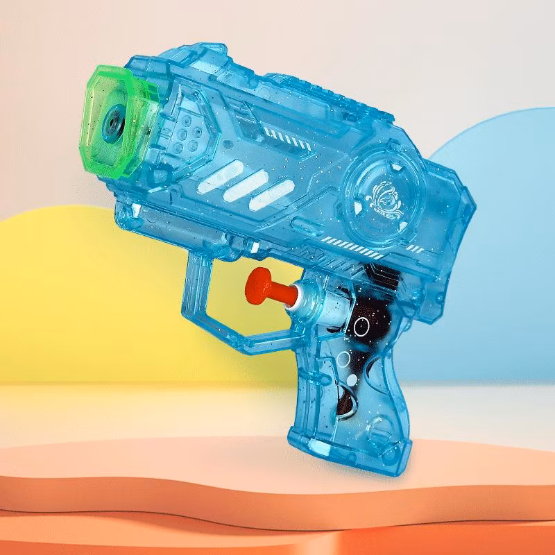2024 High Quality Kids Outdoor Shooting Game Toys 2 Style Colorful Plastic Mini Summer Beach Water Gun Toys for Children Gift