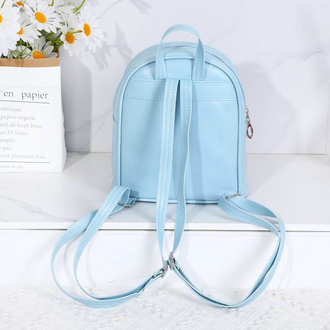 2024 New Children Boys Girls Fashion Transparent Sequins Cute Princess Backpack