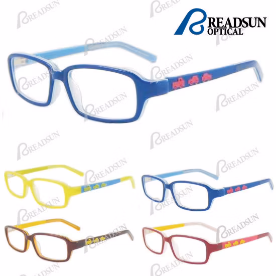 2023 Hot Sale Kids Optical Frames with Rubber Temple