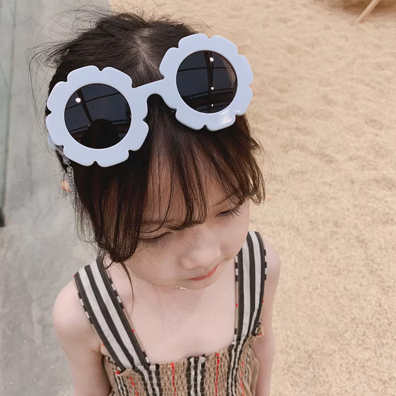 New Fashion Cute Sunflower Sunglasses for Kids