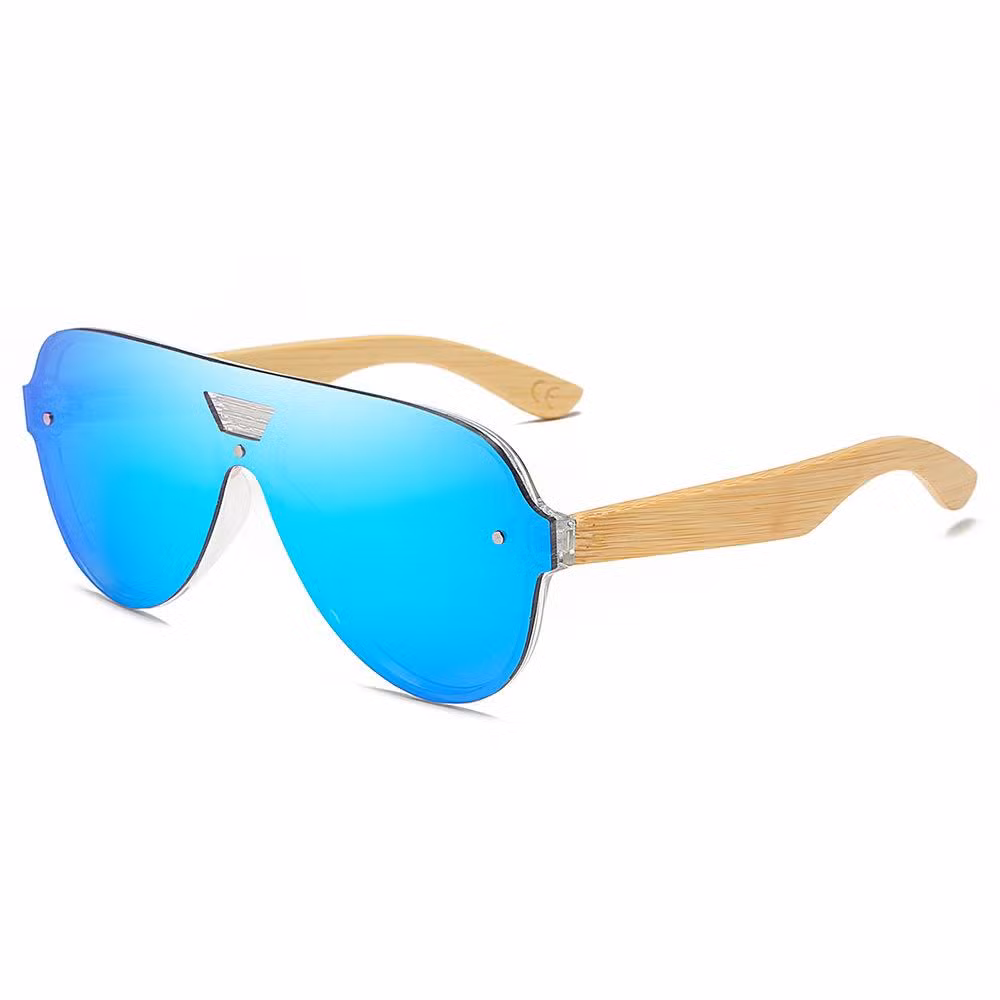 Fashion UV400 Wooden Sunglasses Kids Custom Wooden Polarized Bamboo Sunglasses