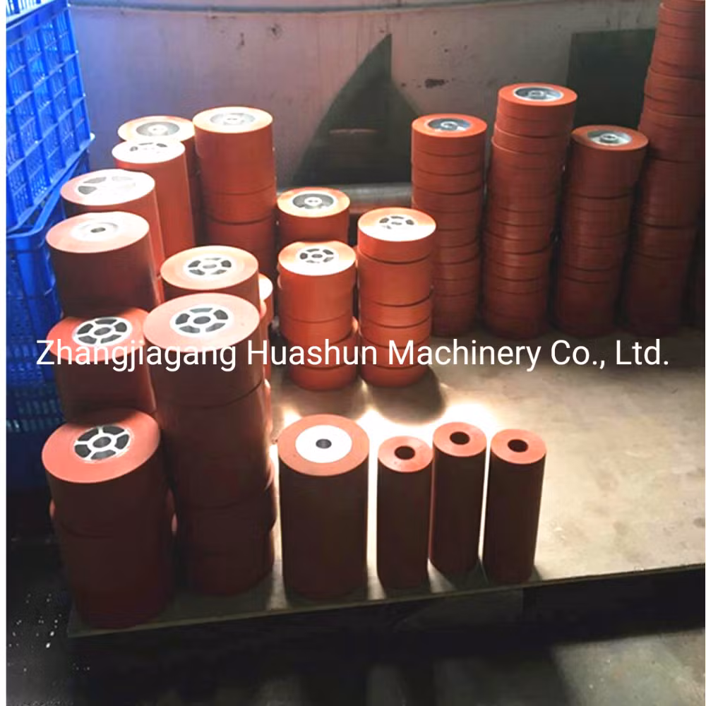 Yellow Rubber Silicon Wheels for PS Picture Frame Moulding