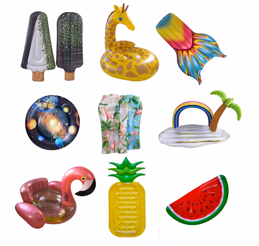 Fashionable Sunglass Design Inflatable Swimming Pool Floats for Adults Kids