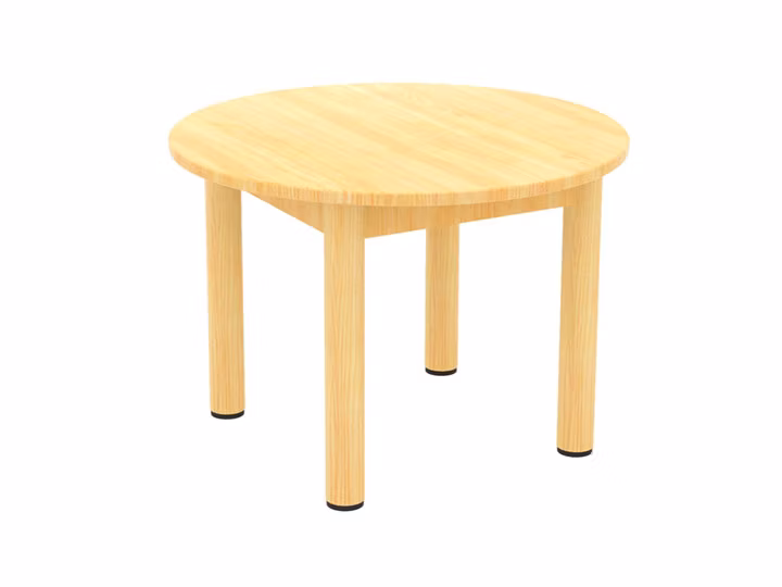 Daycare Center Table Kindergarten Plastic Round Table for Children Kids Table