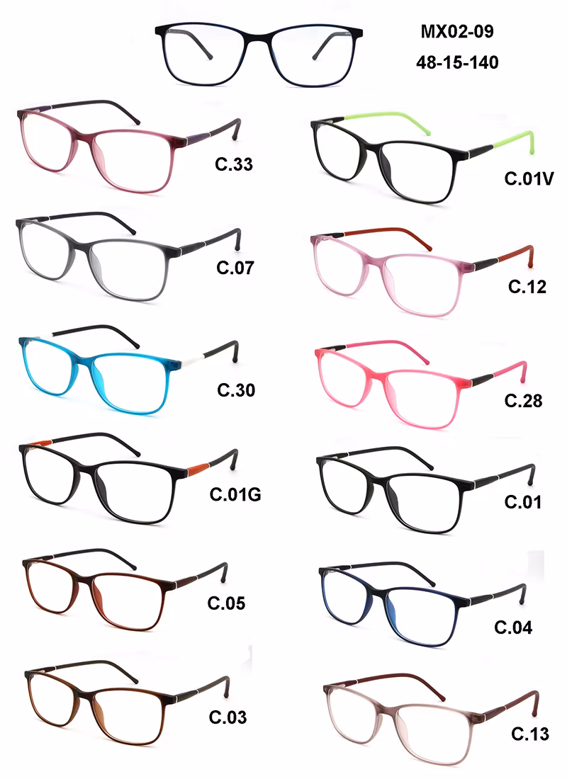Promotional Customized Kids Tr90 Small MOQ Limited Optical Frame (MX02-09)