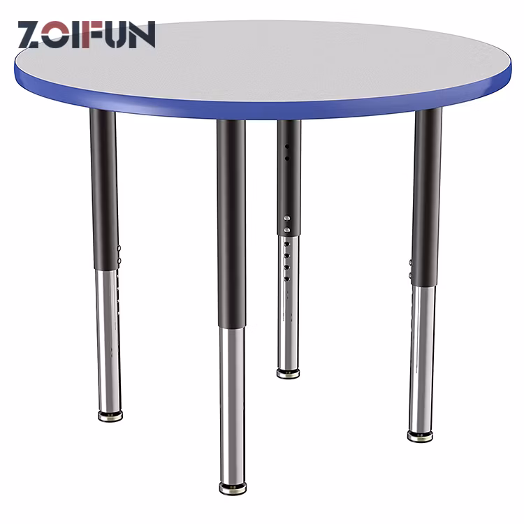 Zoifun Preschool Furniture Daycare Children Study Table Kids Wooden Desk