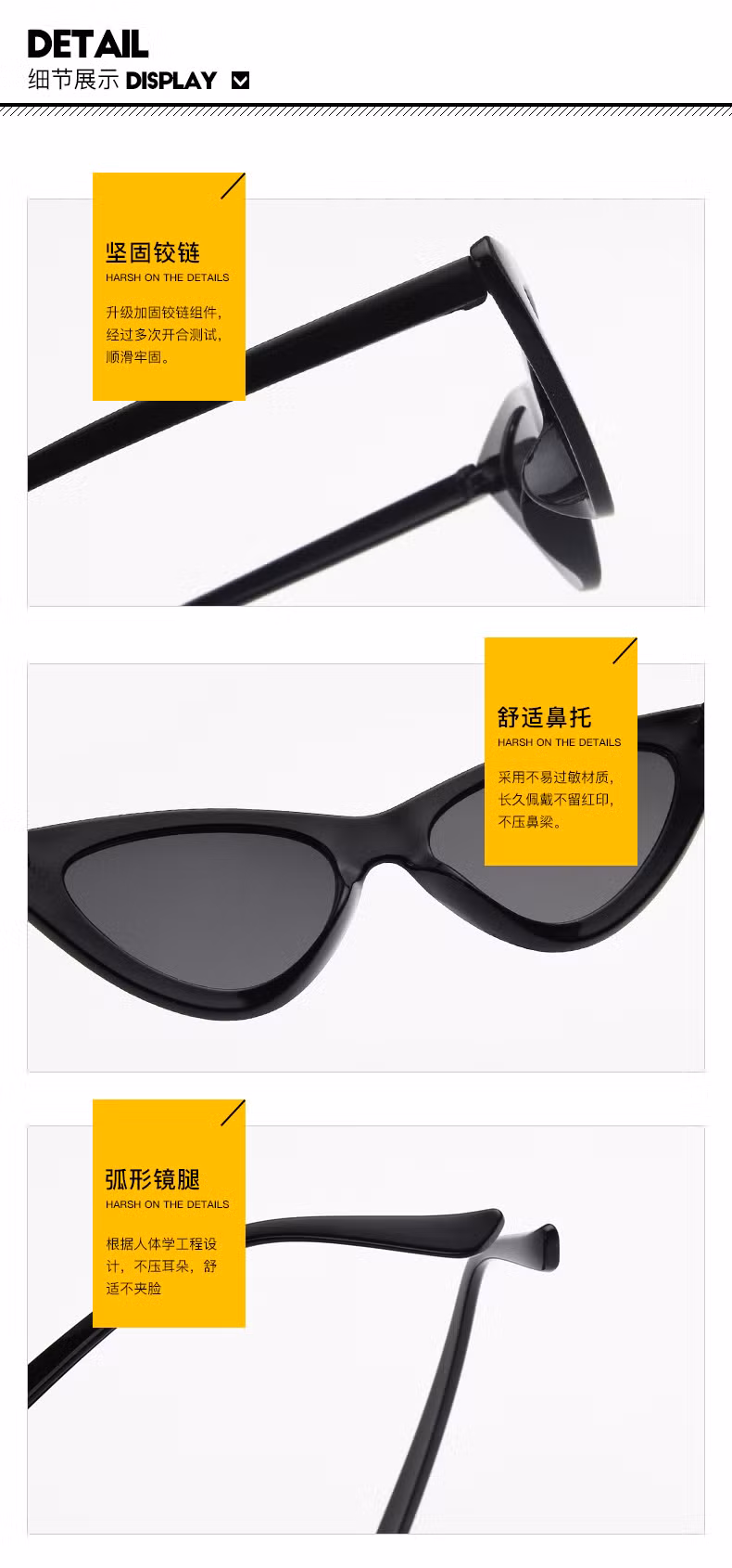 Super Cheap Cat Eye Sunglasses Girls Fashion Glasses Sunglasses