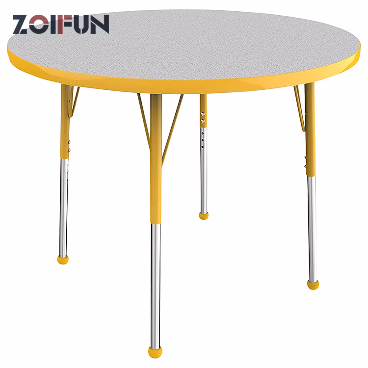 Zoifun Preschool Furniture Daycare Children Study Table Kids Wooden Desk