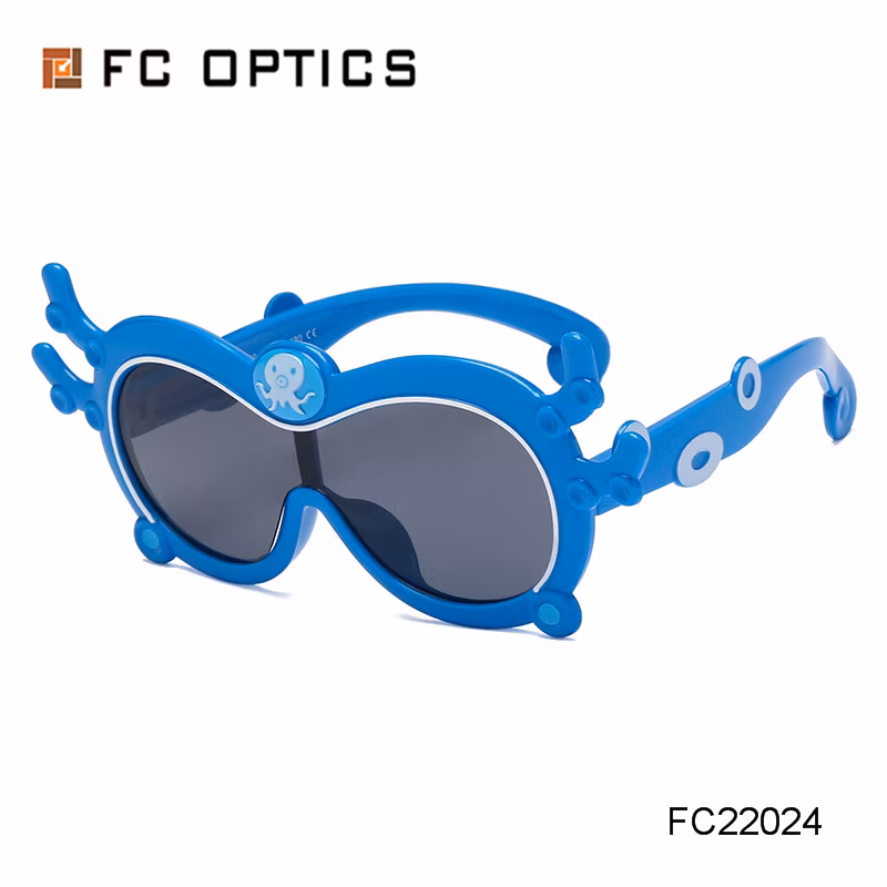 2020 Hot Sale Cute Animal Design Tpee Children Polarized Sunglasses