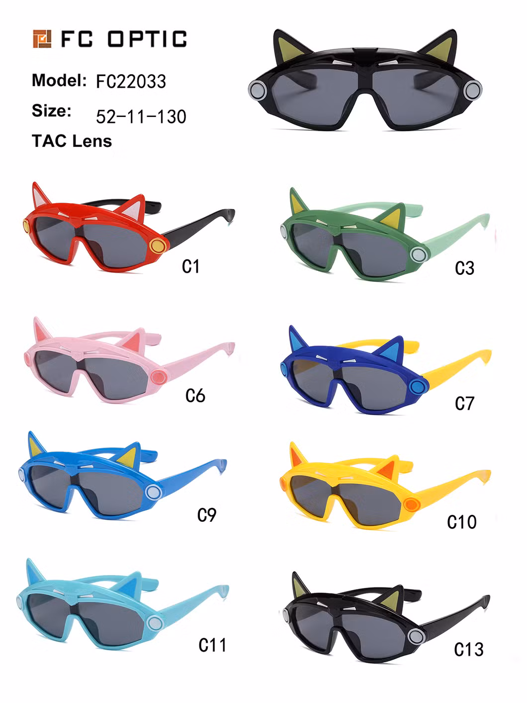 2020 Hot Sale Polarized Children Sunglasses Girls Boys