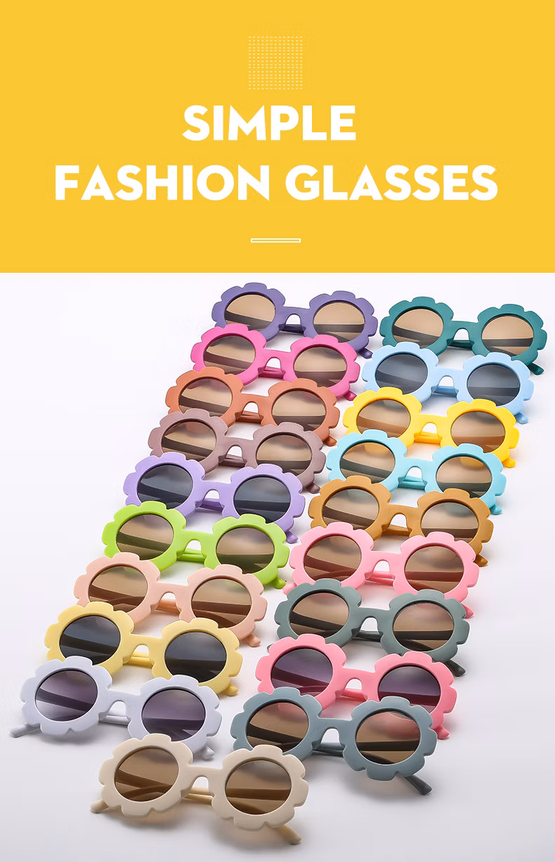 Sunflower Sunglasses Cute Sunscreen Sunglasses for Kid