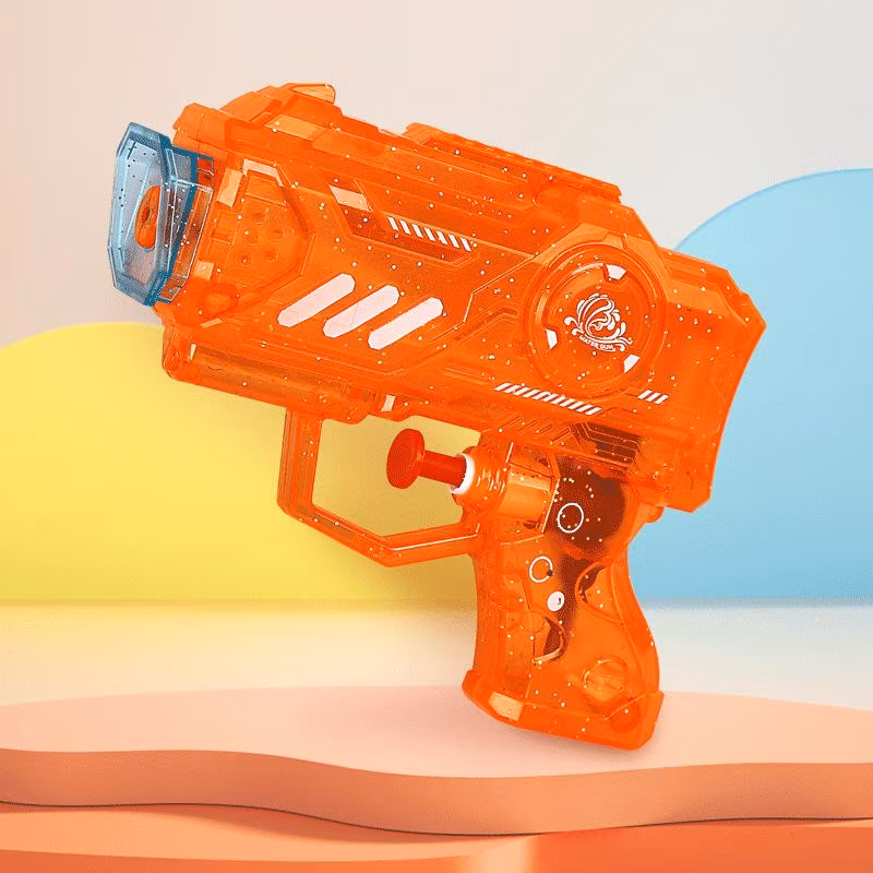 2024 High Quality Kids Outdoor Shooting Game Toys 2 Style Colorful Plastic Mini Summer Beach Water Gun Toys for Children Gift