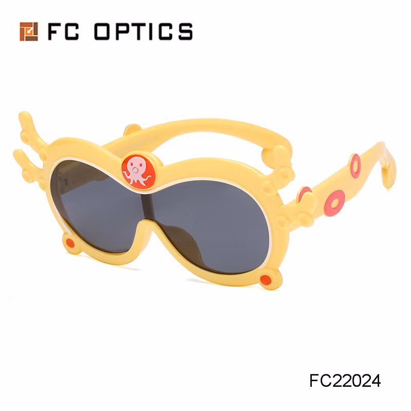 2020 Hot Sale Cute Animal Design Tpee Children Polarized Sunglasses
