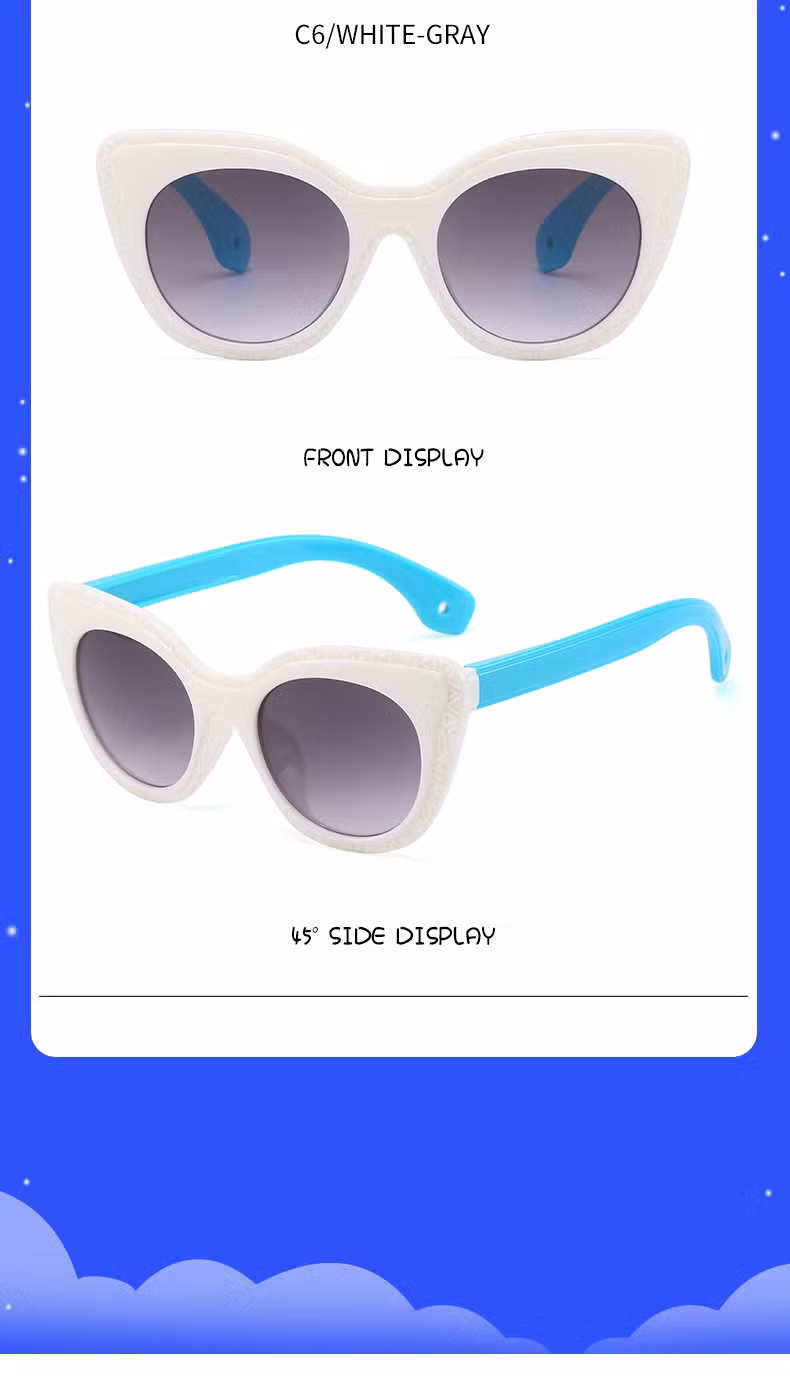 Hot Sale Cheap PC Kids Sunglasses Custom Glasses Children Fashion Sunglasses for Kids