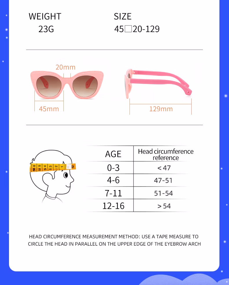 Hot Sale Cheap PC Kids Sunglasses Custom Glasses Children Fashion Sunglasses for Kids