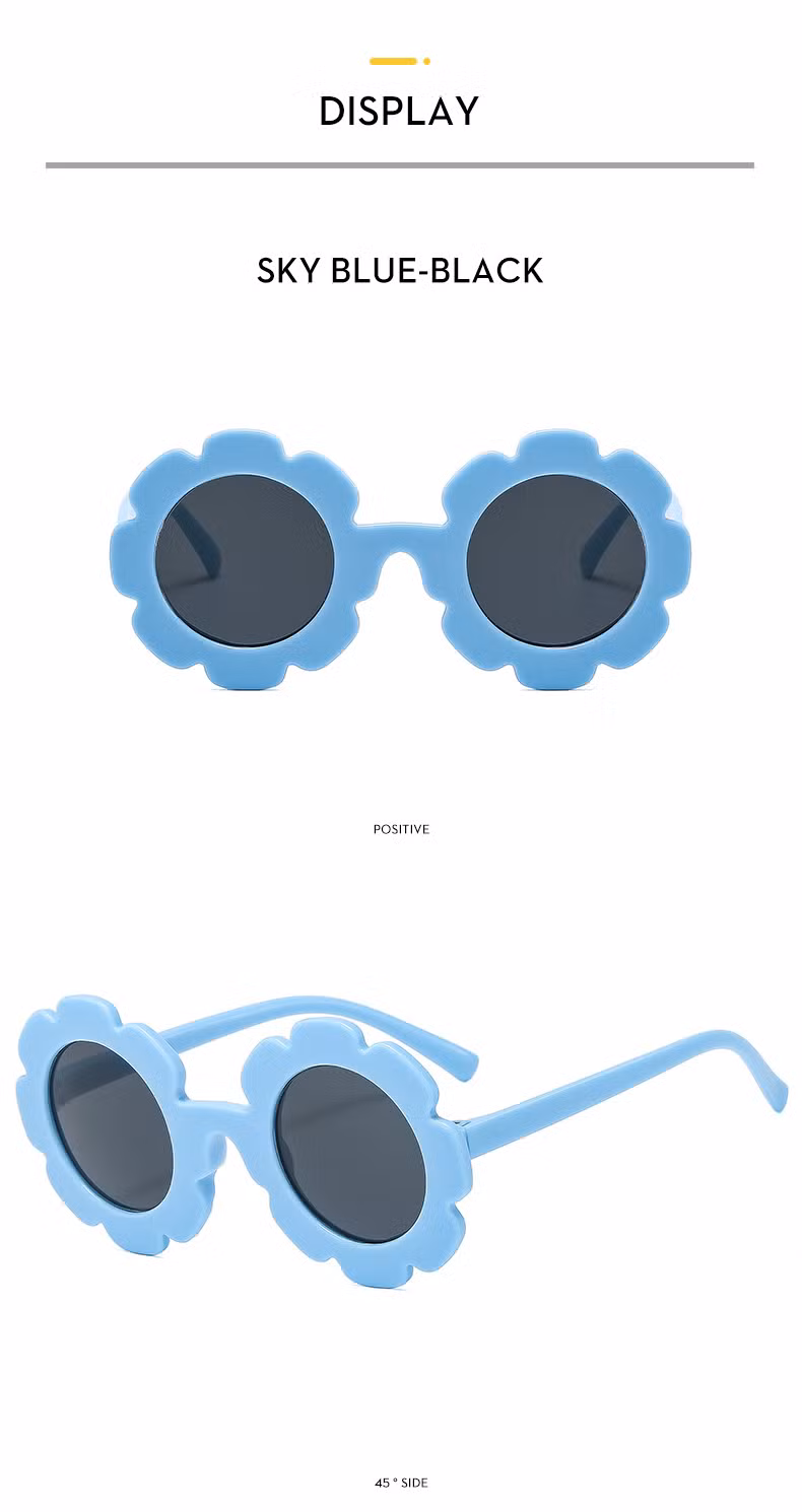 Sunflower Sunglasses Cute Sunscreen Sunglasses for Kid
