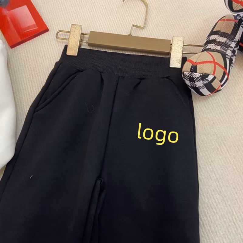 Factory Direct Wholesale Price Custom Imitation Lambskin Fabric Children&prime;s Set Appearance Luxury Atmosphere 1: 1 Customizable Children&prime;s Clothes