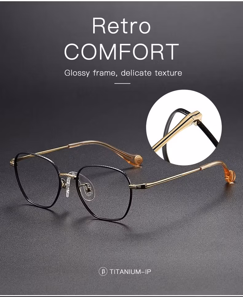 80951 New Simple Child High-End Frame Titanium Glass Optical Frame Original Eyeglass Frames Latest Model