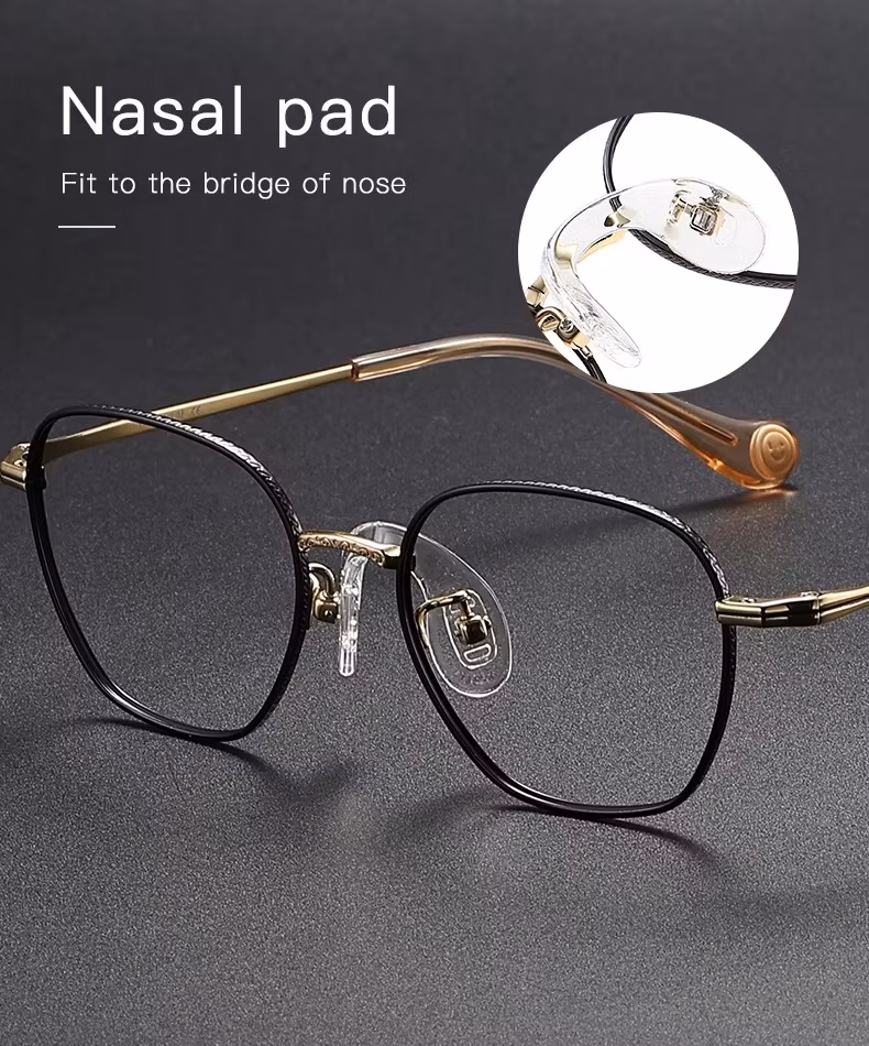 80951 New Simple Child High-End Frame Titanium Glass Optical Frame Original Eyeglass Frames Latest Model
