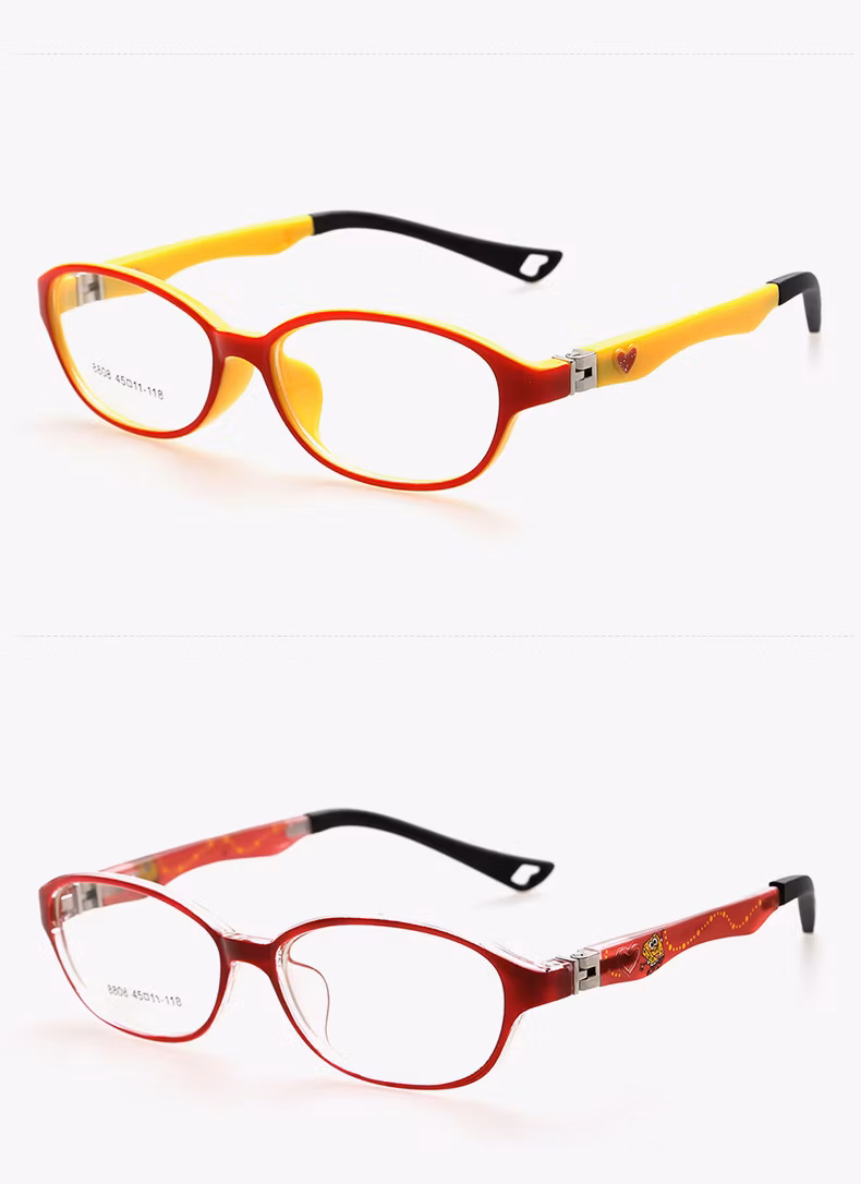 New Style Classic Trend Fashion Children Kids Tr90 Frame Optical Light Weight Eyeglass Glasses for Boys and Girl Wholesale
