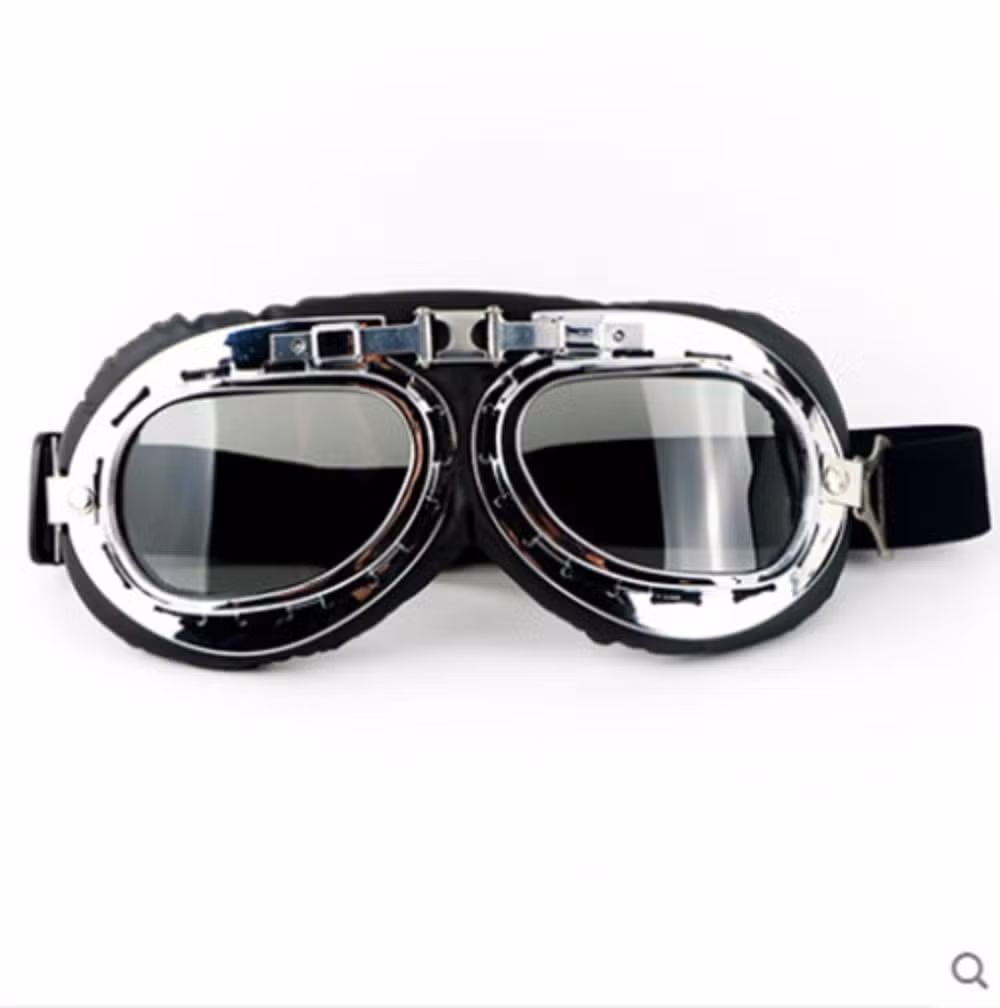 Motorcycle Goggles Anti-UV and Vintage Rider Sunglasses for Motocross Helmet Bl18824