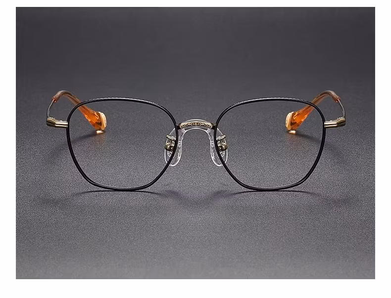 80951 New Simple Child High-End Frame Titanium Glass Optical Frame Original Eyeglass Frames Latest Model