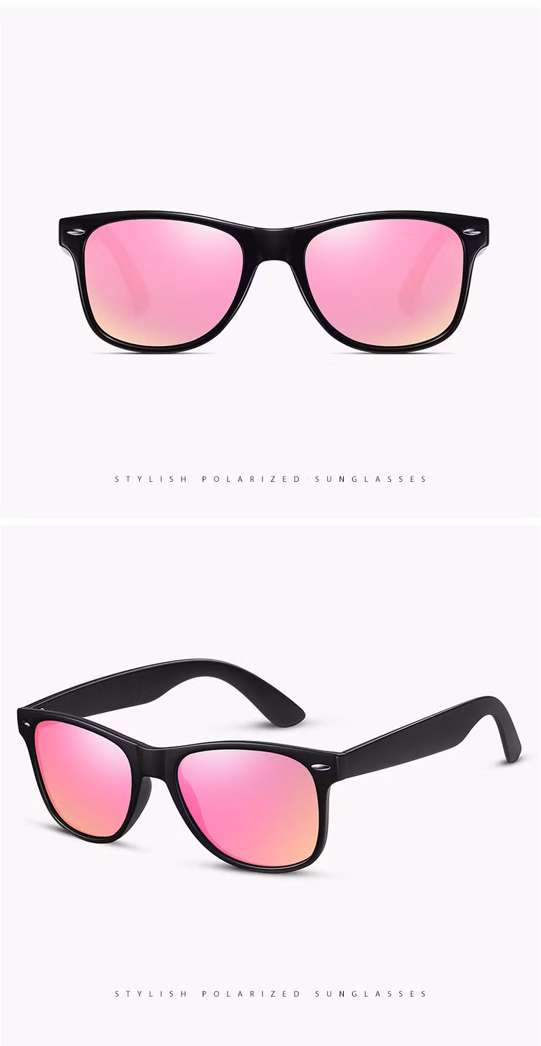 Ready to Ship New Arrive Hot Selling Colorful PC Retro Fashion Polarized Sunglasses for Man and Women Wholesale