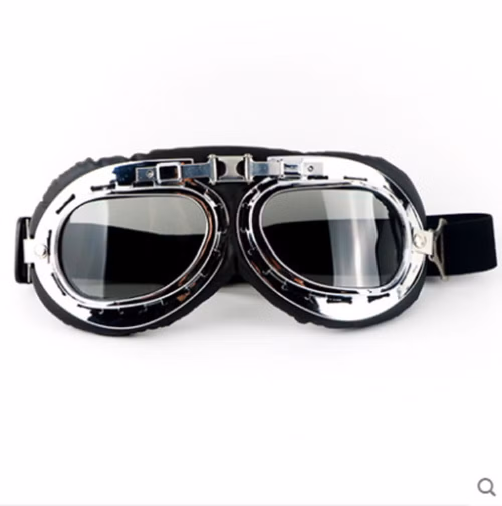 Anti-UV Motorcycle Goggles Vintage Rider Sunglasses Ci18824