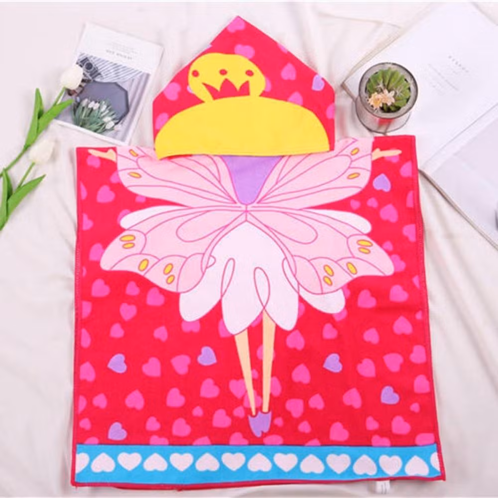Swimming Pool Mermaid Bath Set for Kids and Adults Hooded Poncho Towel for Women Super Soft and Absorbent Microfiber Bl19867
