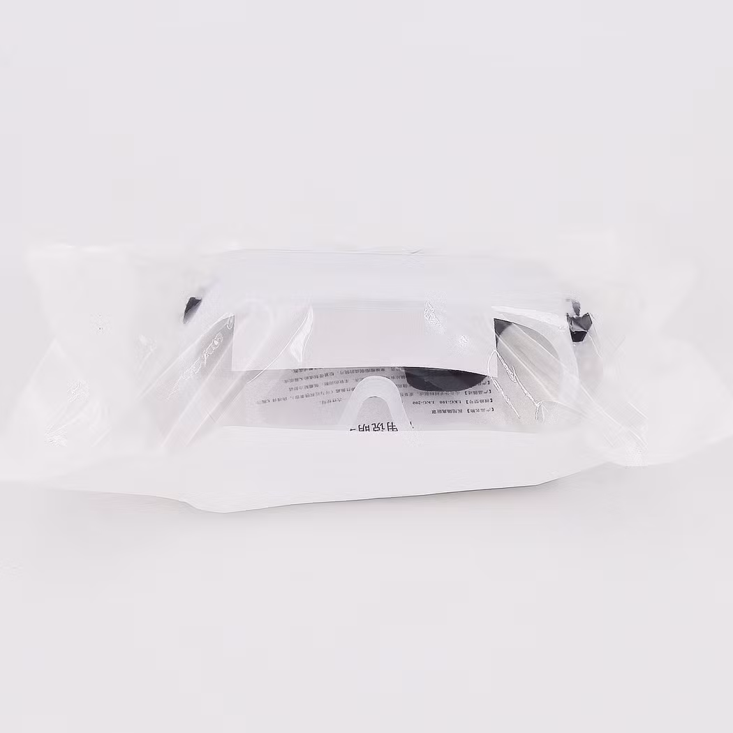 Anti-Fog Dust Proof Eye Protector Transparent Safety Medical Goggles with Elastic Head Band