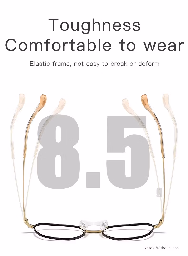 80951 New Simple Child High-End Frame Titanium Glass Optical Frame Original Eyeglass Frames Latest Model