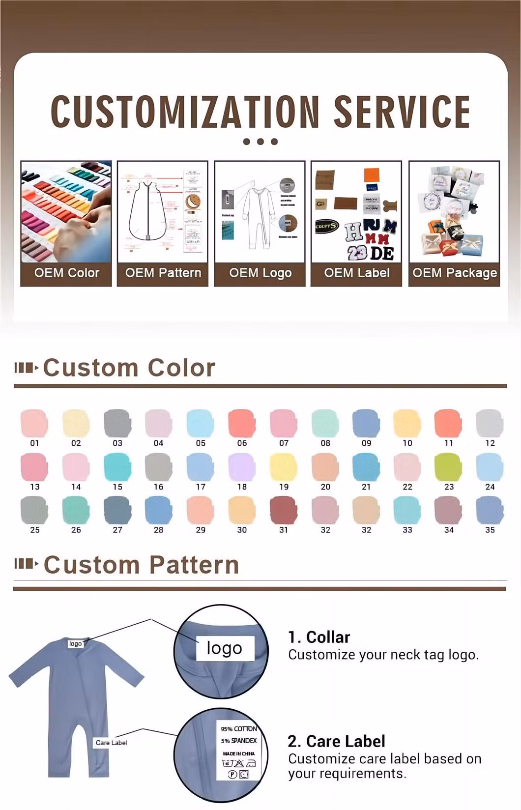 2024 Wholesale DIY Kids Pajamas Kids Clothing Sets Custom 100% Bamboo Fiber Girls Sleepwears Children&prime;s DIY Pyjamas