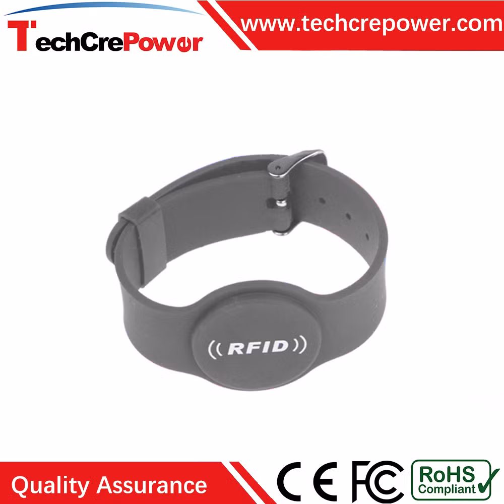 G016-G Cool Access Control Waterproof 13.56MHz Silicone Wristband for Kids